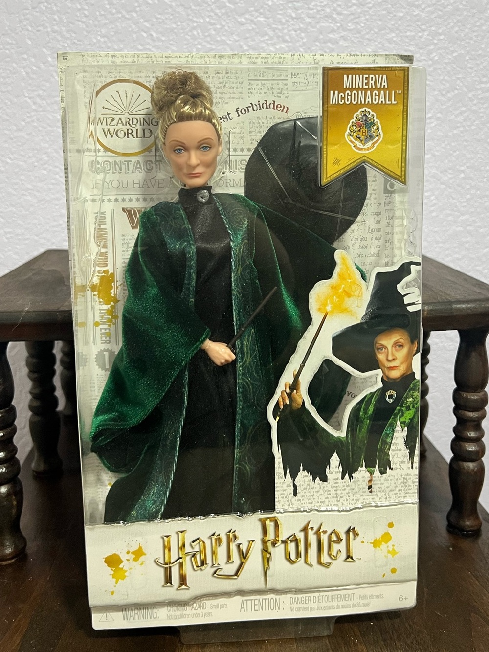 Harry Potter Professor McGonagall Doll - Green Robe